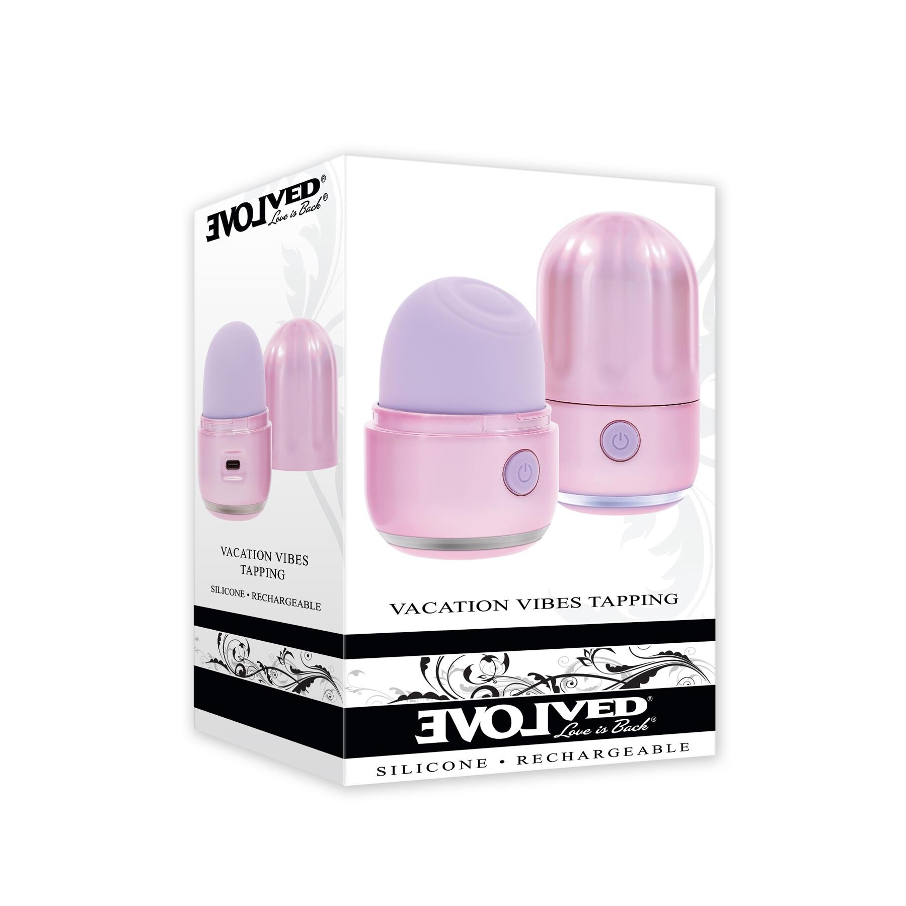 acation Vibes Tapping Clit Stimulator front of box