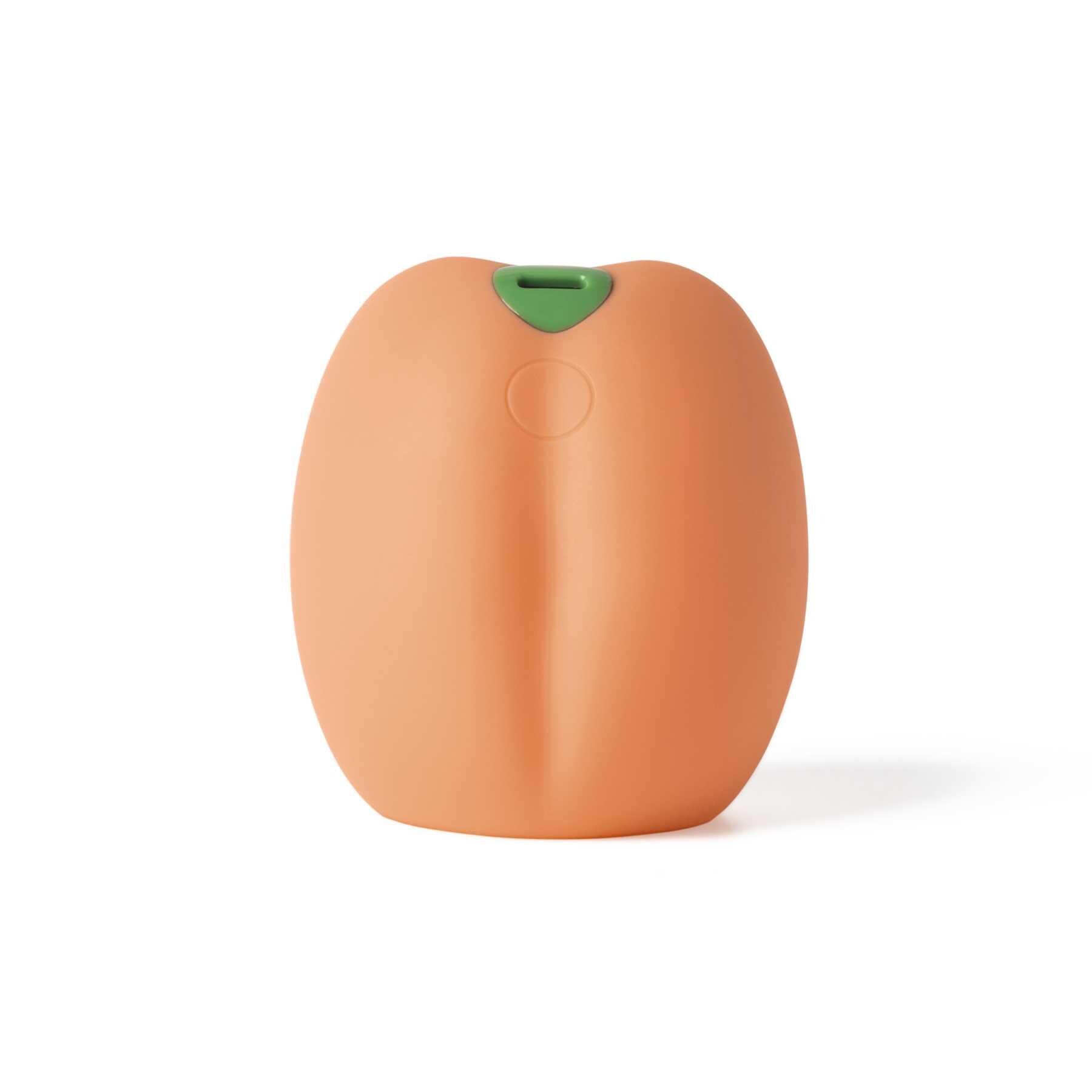 Emojibator Peach Emoji Vibrating Stroker
