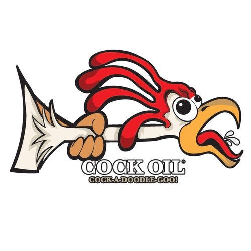Cock Oil Water-Based Lubricant – Squeeze Tube logo