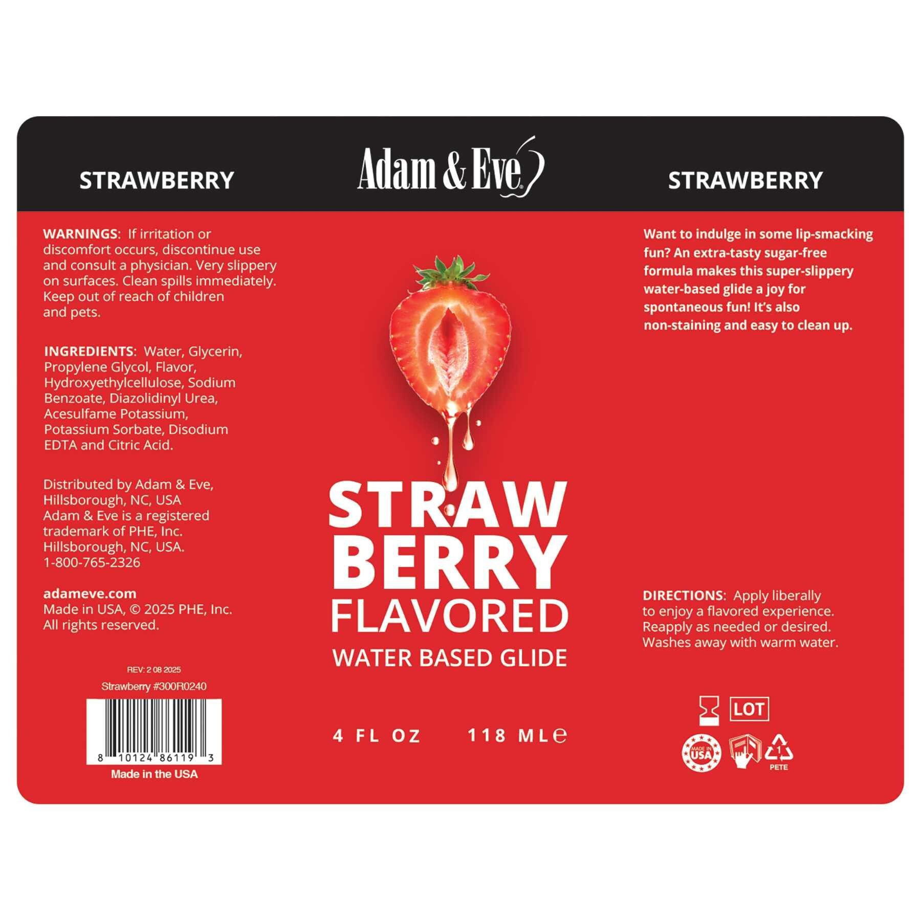 Strawberry label