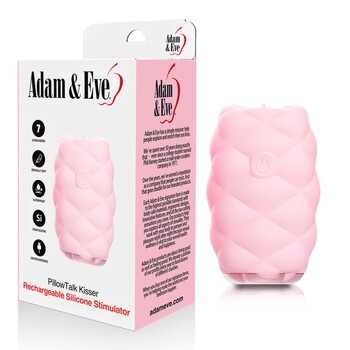 Adam & Eve PillowTalk Kisser - Product and Packaging