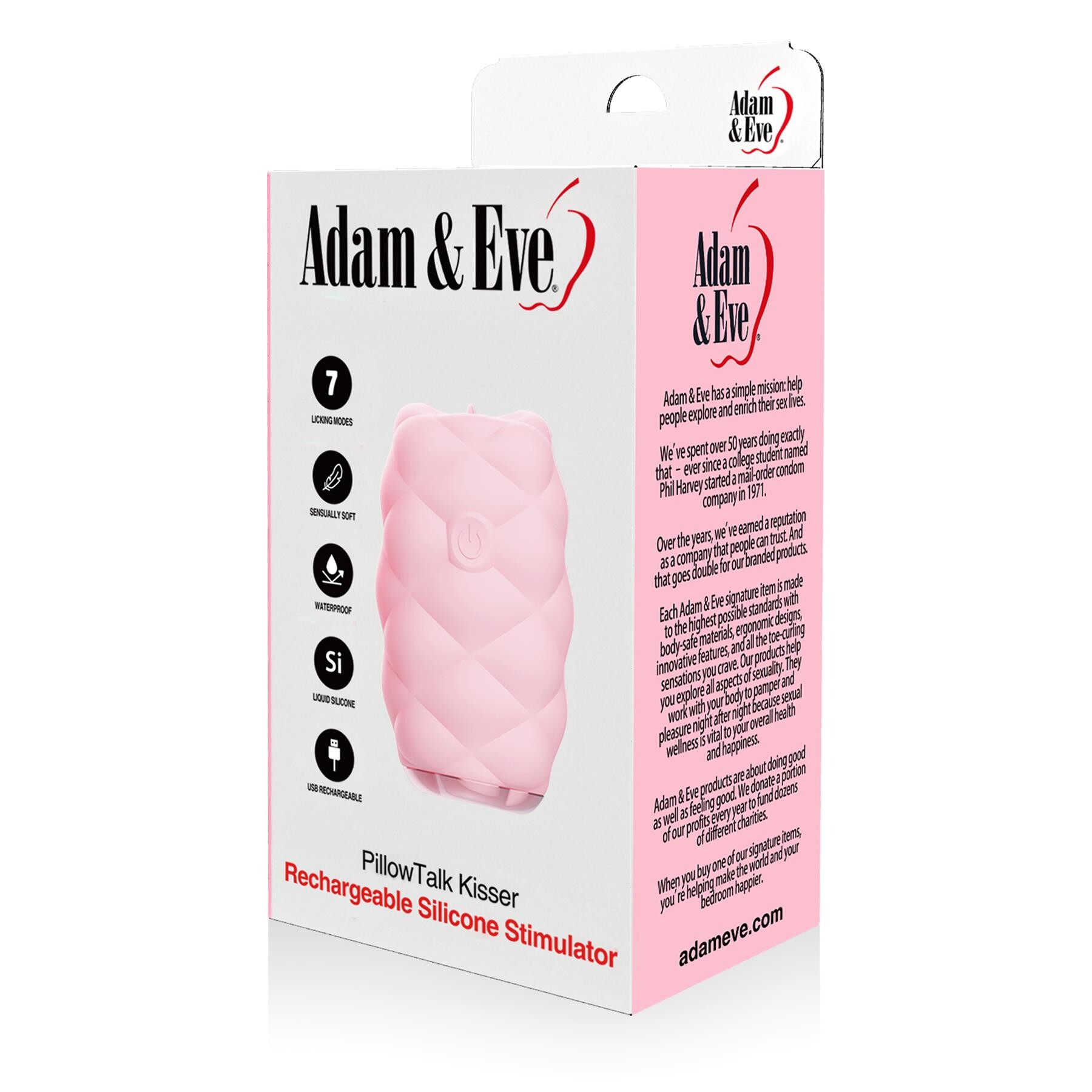 Adam & Eve PillowTalk Kisser - Packaging