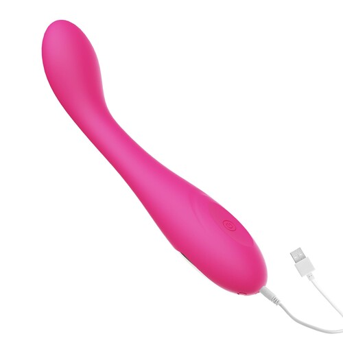 Adam & Eve Svelte G-Spot Vibrator - Showing Charging Cord