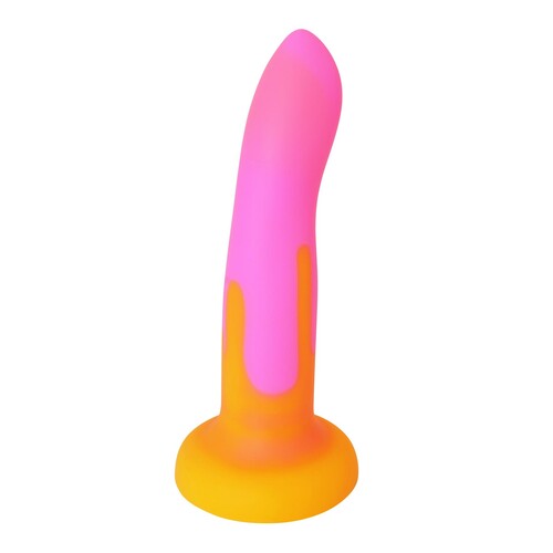 A&E Charmed Liquid Silicone Dildo - Product Shot