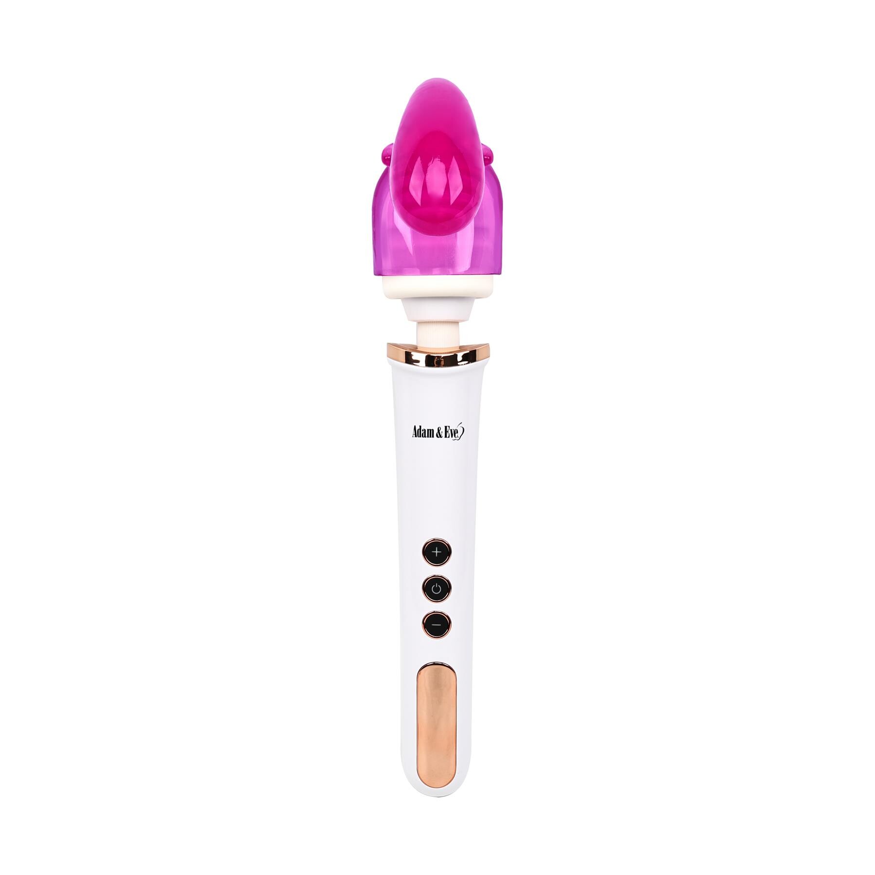 Adam & Eve Magic Massager Rechargeable Rose Gold Edition With Magic Rabbit Attachment view 2