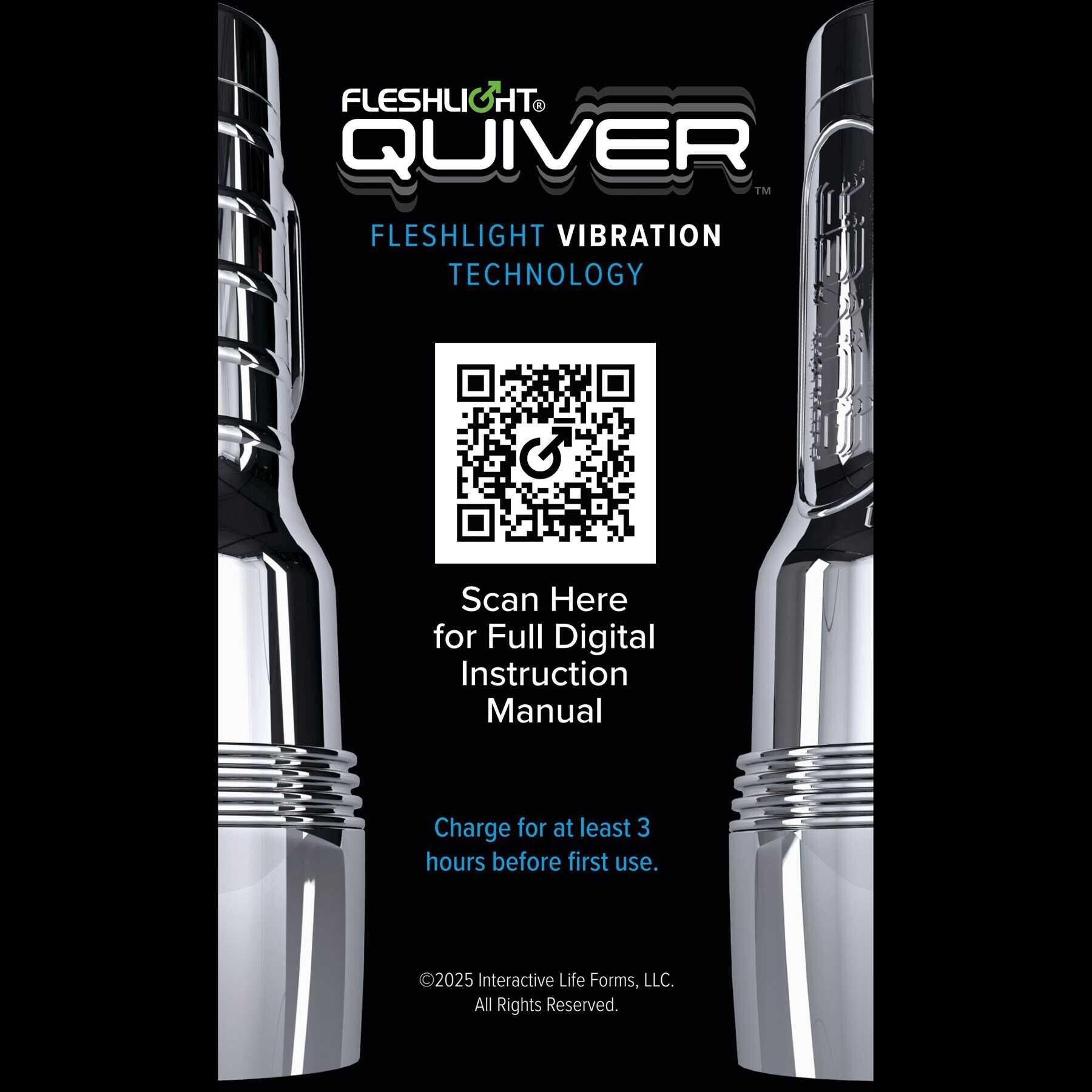 Fleshlight Quiver Vibrating & Warming Stroker