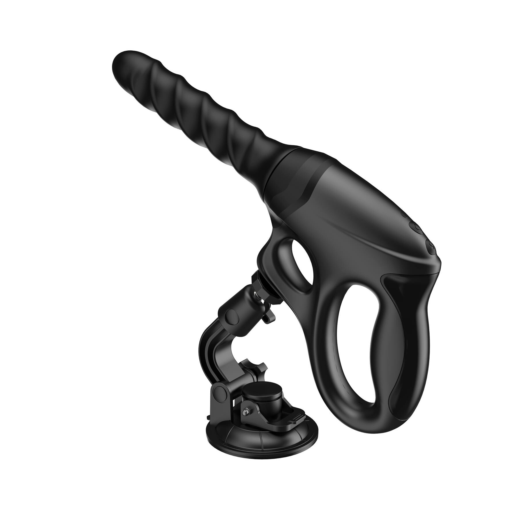 Adam & Eve Pleasure Swirl Sex Machine - Product Shot On Stand