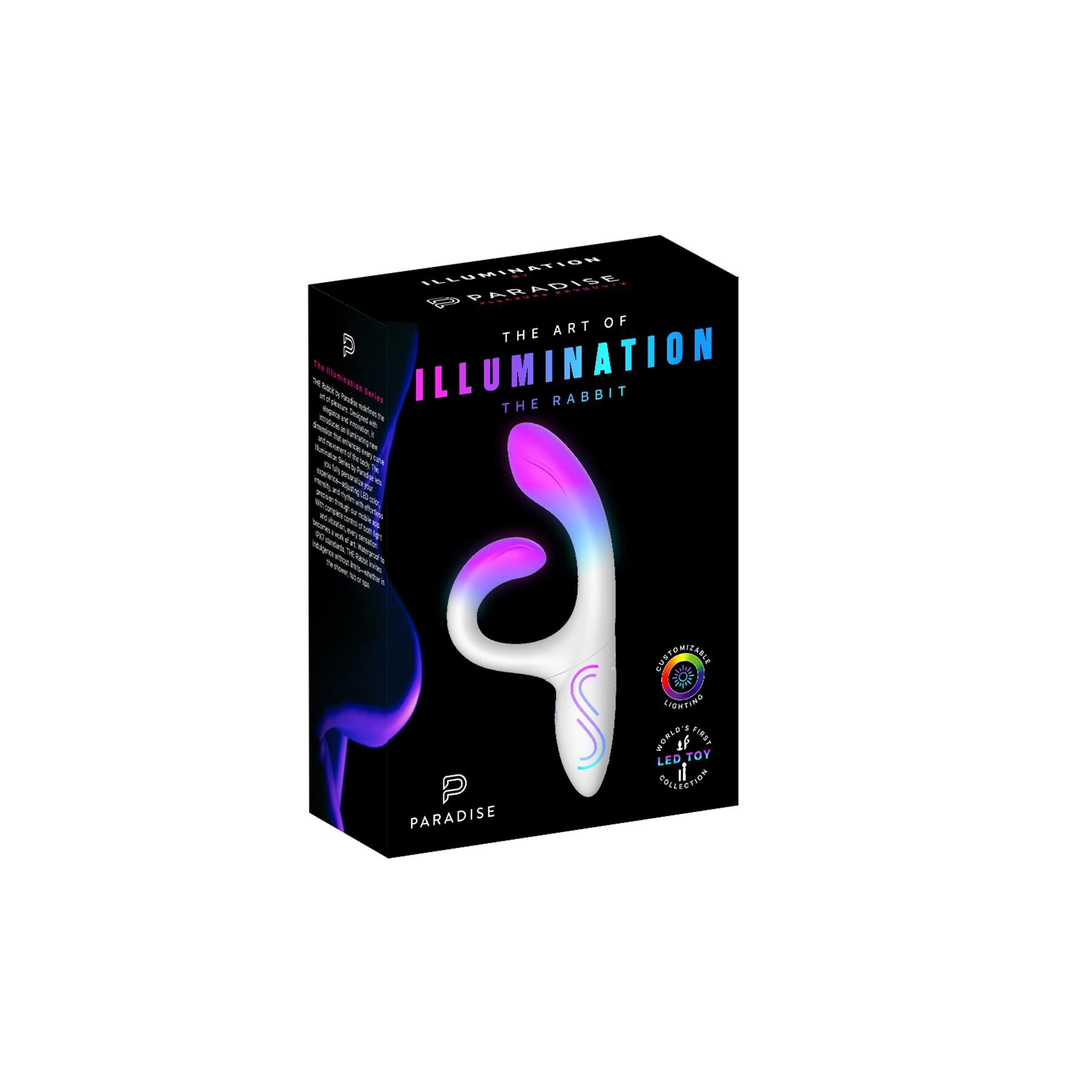 Illumination Rabbit Vibrator front of box