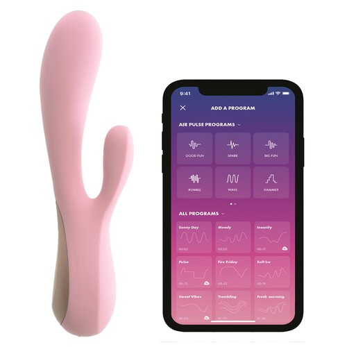 Satisfyer Mono Flex color mauve with app