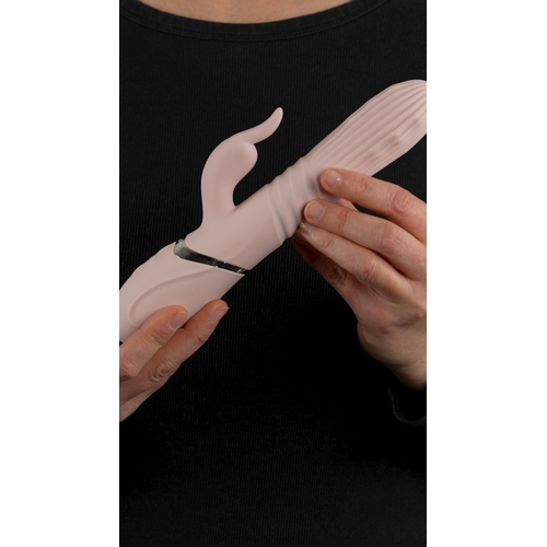 Eve's Thrusting Rabbit With Orgasmic Beads - Vibrators | Adam & Eve