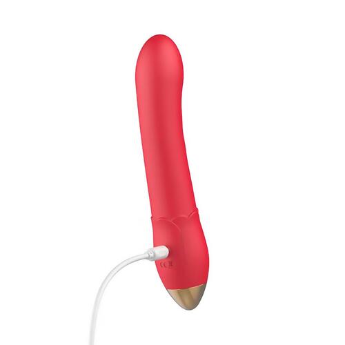 10X G-Spot Shower Vibe - Product Shot - Showing Wherer Cahrging Cable is Placed
