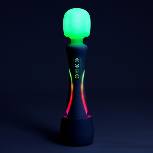 Illumination Wand Massager full glow view