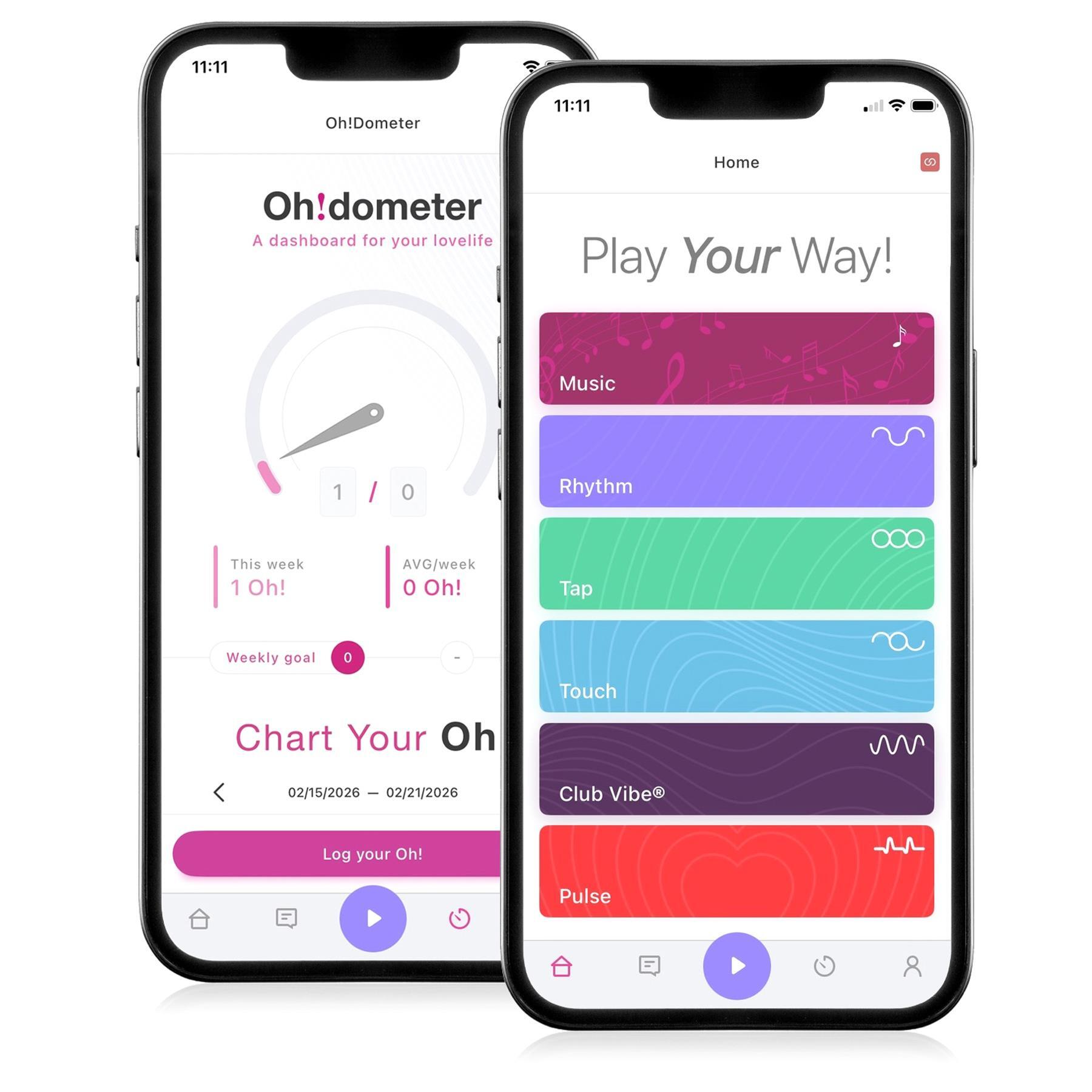 OhMiBod Sly by Adam & Eve apps on phone