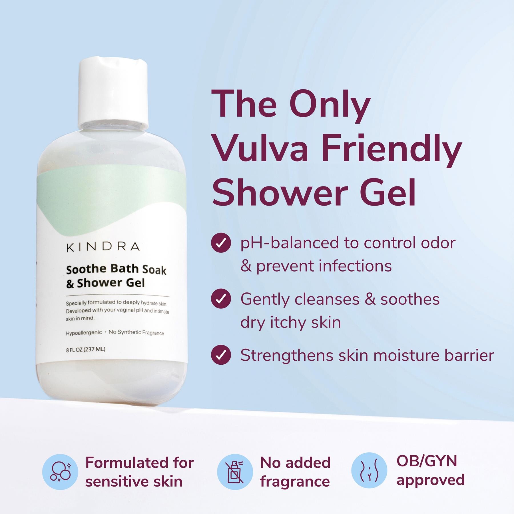 Soothe Bath Soak & Shower Gel