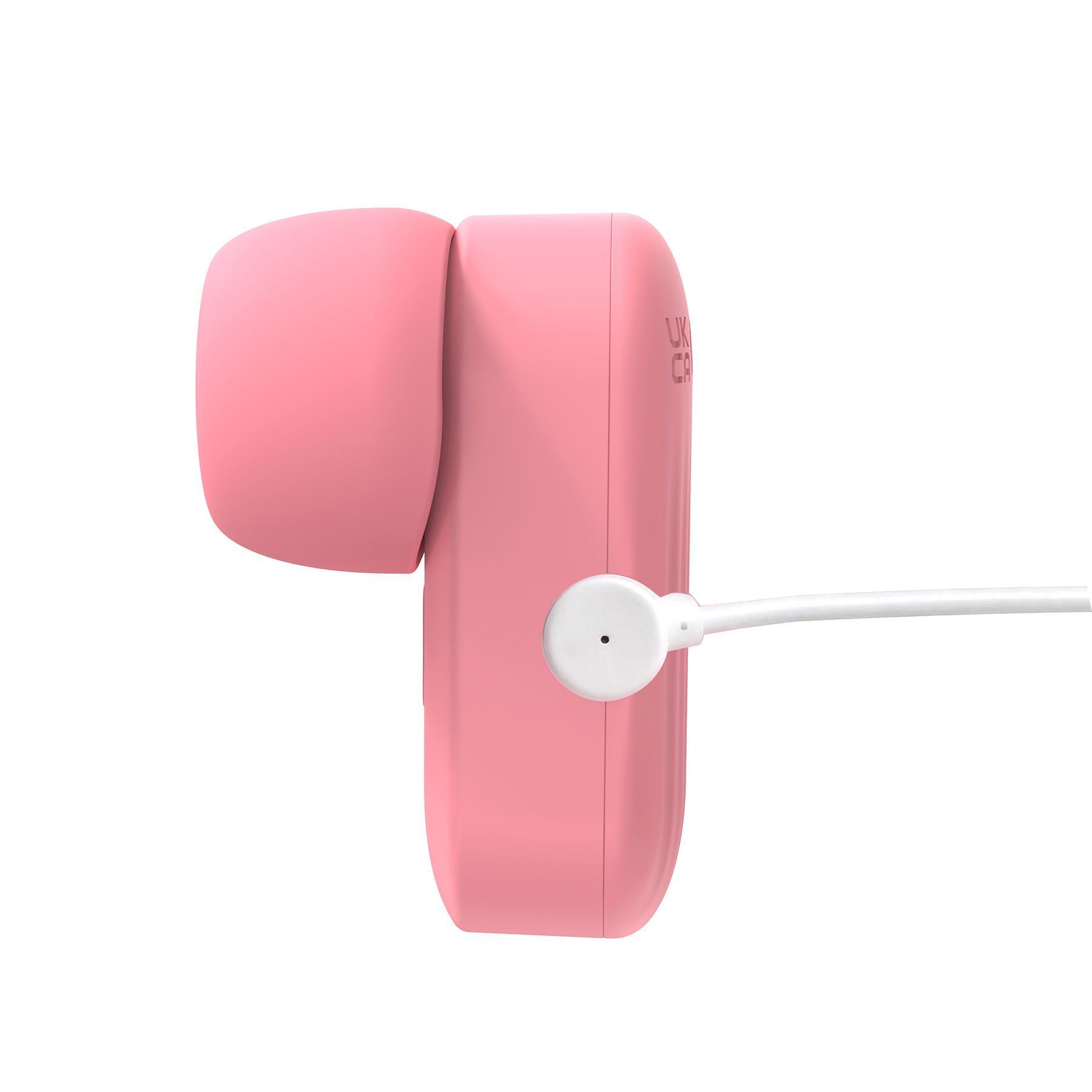 Adam & Eve Love Bud Mini Clit Stimulator With Attachments - Showing Magnetic Charger in Place