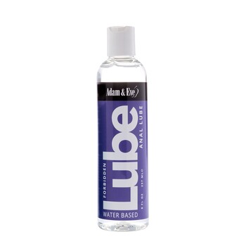 Adam & Eve Forbidden Anal Lubricant 8 oz front of bottle