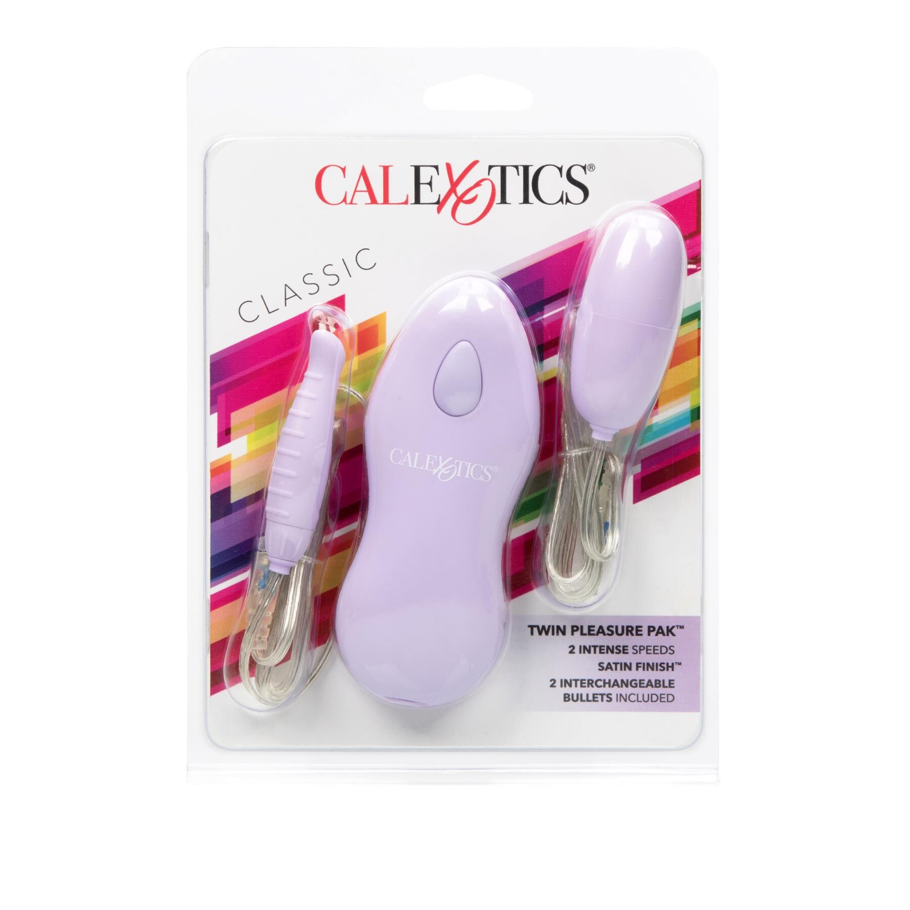 Twin Vibrator Pleasure Pak package