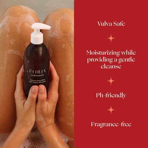 Vibrance body wash with organic botanicals