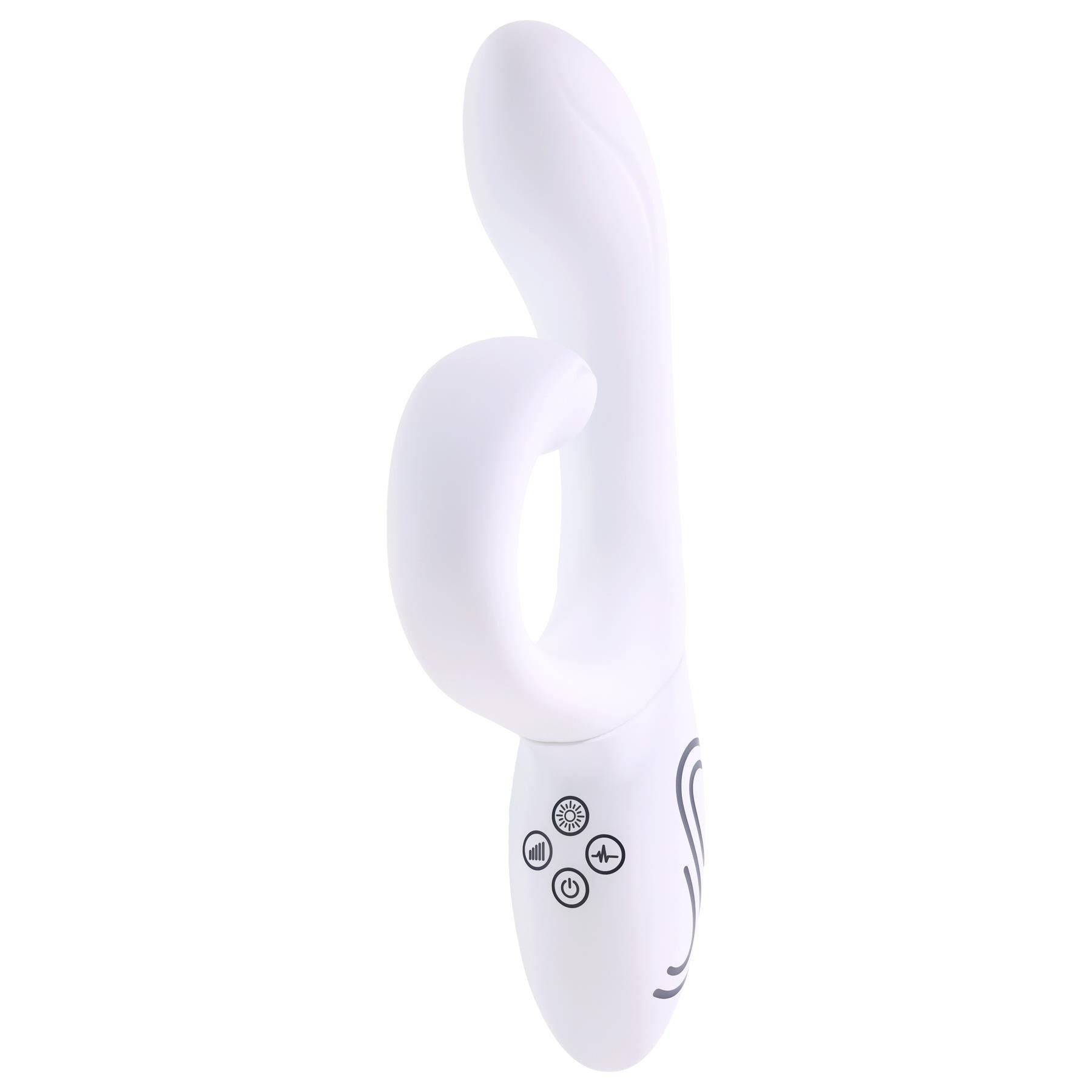 Illumination Rabbit Vibrator white view 3
