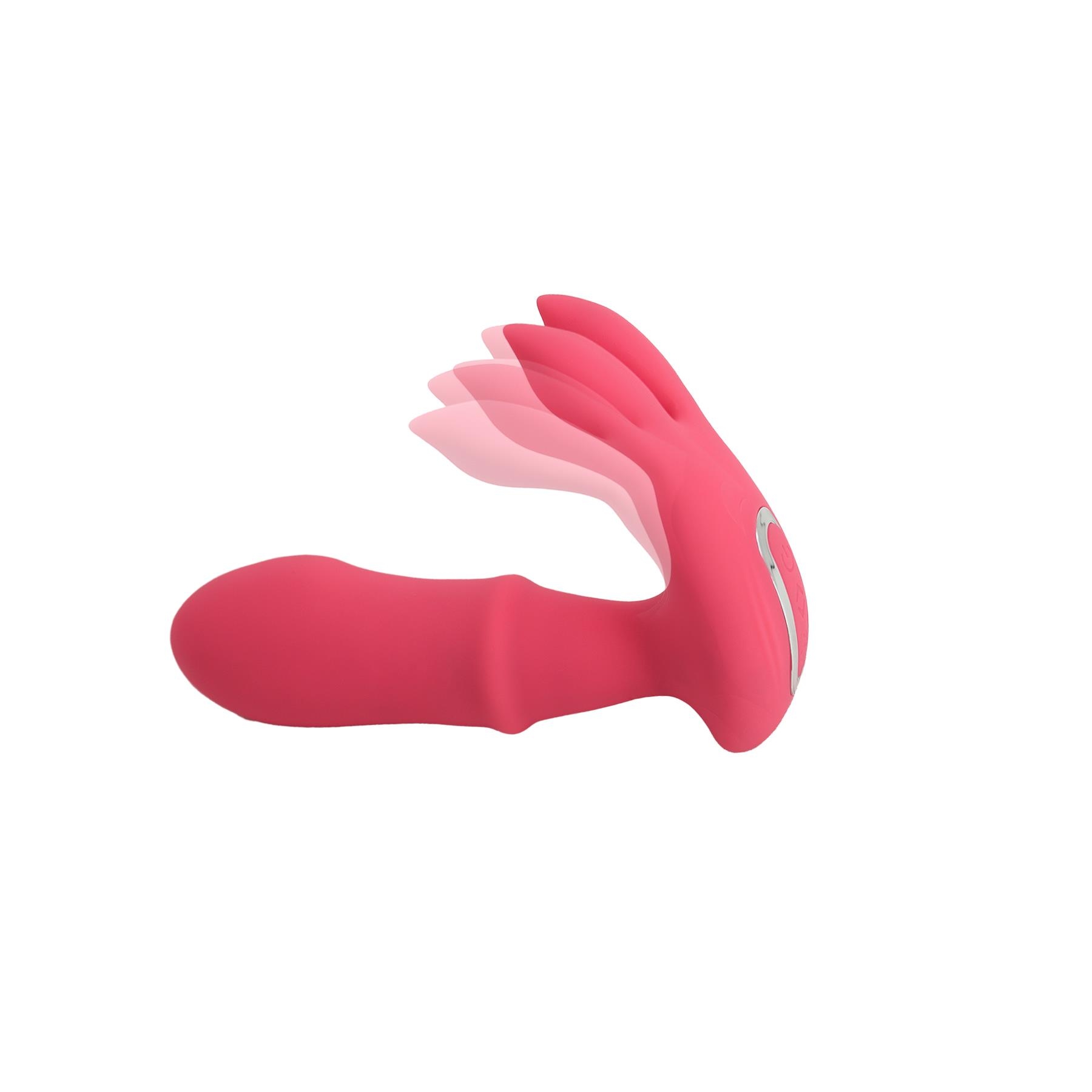 Adam & Eve Bendy Bunny - Product Shot - Showing Vibration