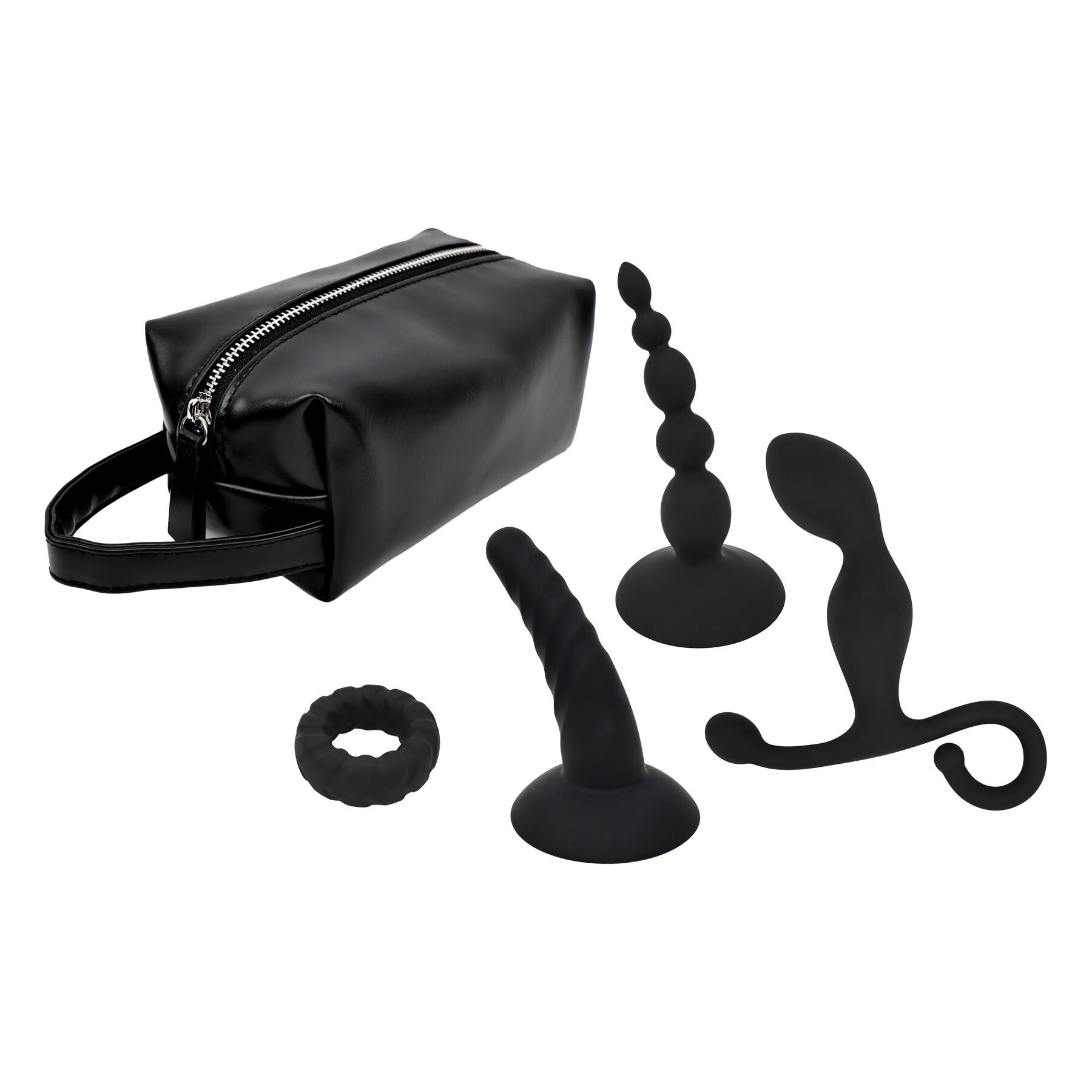 Adam's Essentials 5-Piece Pleasure Kit - All Components in Kit