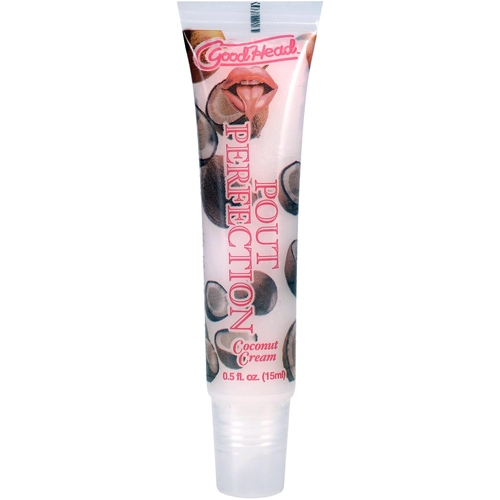 GoodHead - Pout Perfection Lip Balm Coconut Cream front of tube