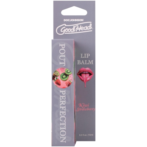 GoodHead - Pout Perfection Lip Balm Kiwi Strawberry front of  box