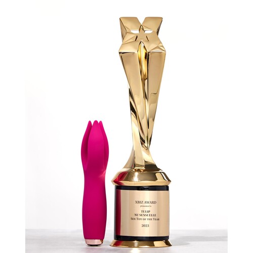 Nu Sensuelle Multi-Play Tulip Vibrator with award