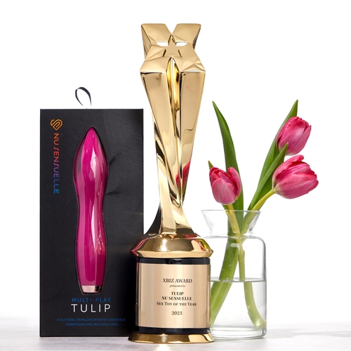 Nu Sensuelle Multi-Play Tulip Vibrator with awqaqrd shot 2