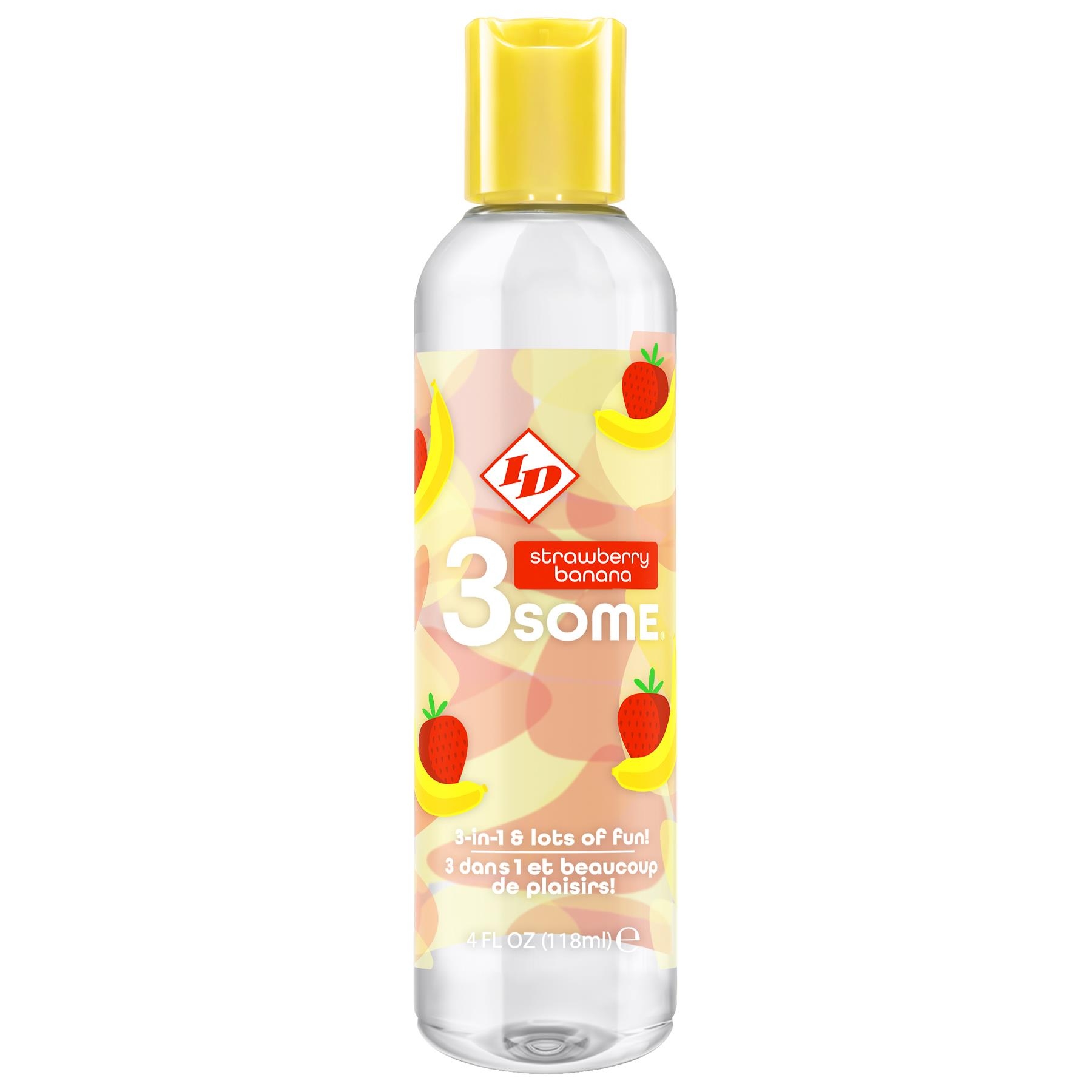 ID 3some Lube Strawberry Banana