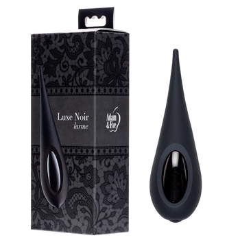 Adam & Eve Luxe Noir Larme Petite Teaser - Product and Packaging Shot