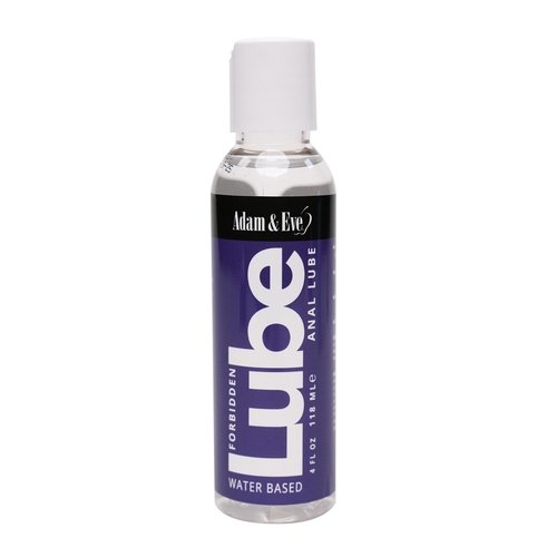Adam & Eve Forbidden Anal Lubricant 4 oz front of bottle