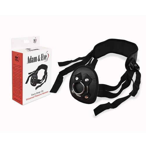 Eve's Universal Strap-On Harness - Product and Packaging