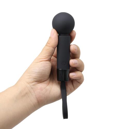Dottie Mini Wand - Hand Shot - Black