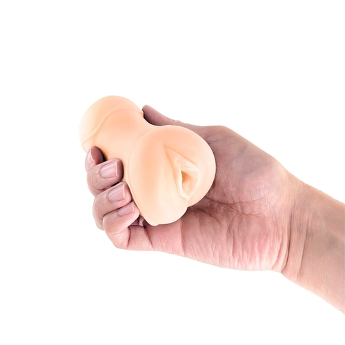 Pocket Pals Vagina Stroker White hand held