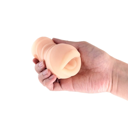Pocket Pals - Mouth Stroker hand held white
