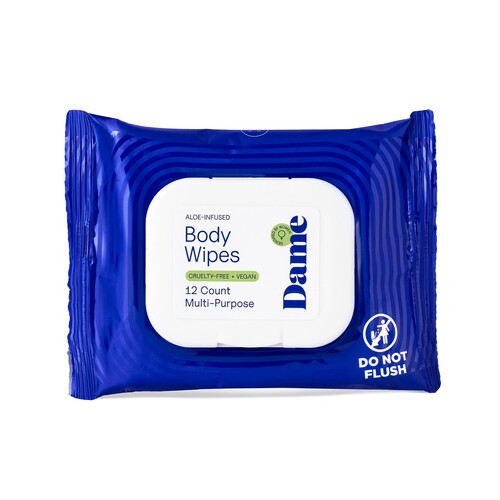 Dame Aloe & Cucumber Body Wipes image 1