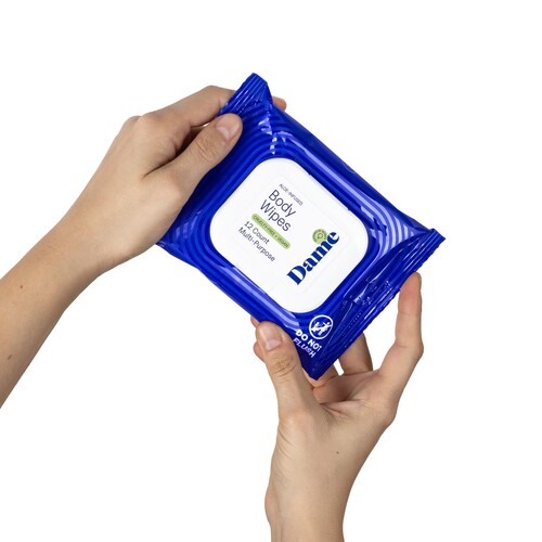 Dame Aloe & Cucumber Body Wipes image 4