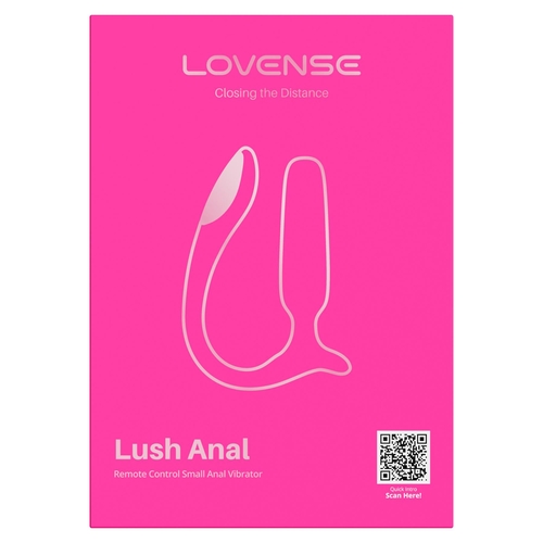 Lovense Lush Bluetooth Anal Vibrator package