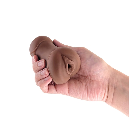 Pocket Pals Vagina Stroker brown hand held