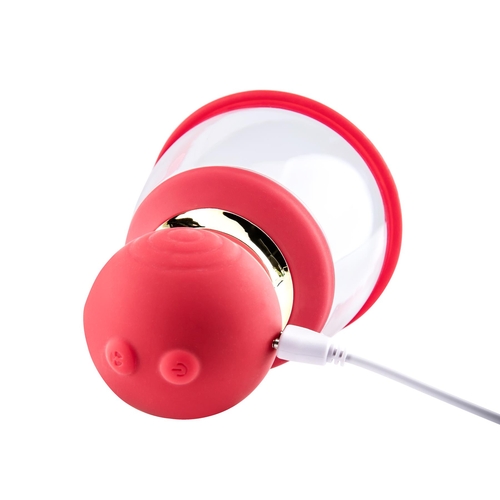 Eve's Squeeze-N-Please Pump - Showing Where Charging Cable is Placed