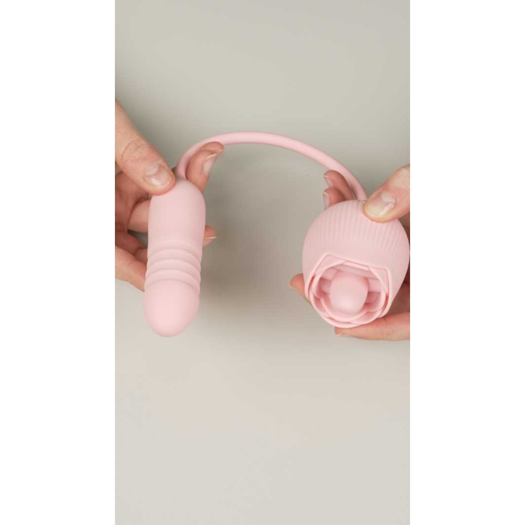 Thrust And Tickle Rose Rechargeable Vibrator - Vibrators | Adam & Eve
