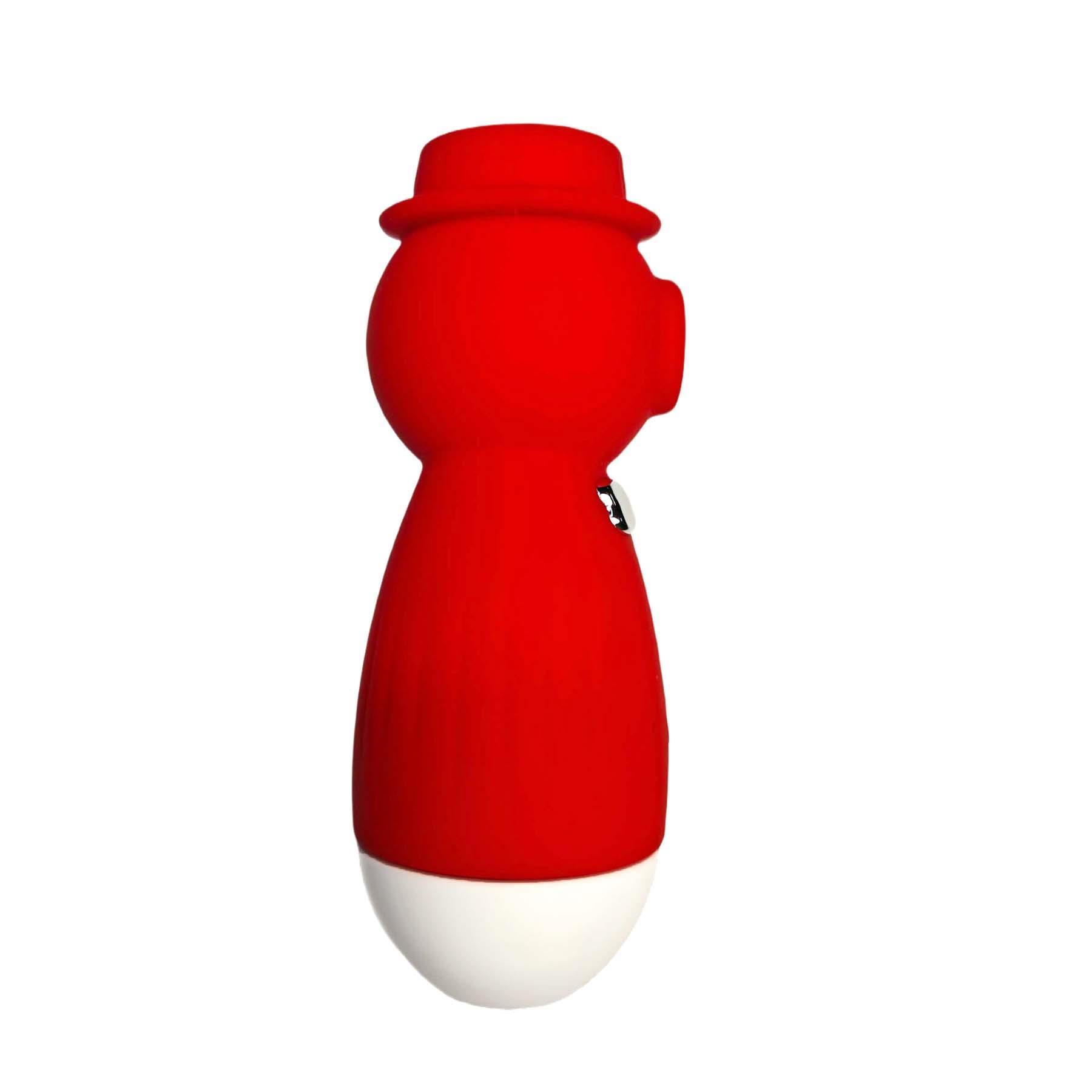 Tuxedo Snowman Suction Massager - Product Shot - Side