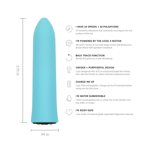 Nu Sensuelle Point Bullet features