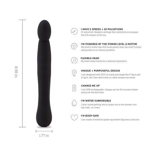 Sensuelle Homme Ace Prostate Massage features