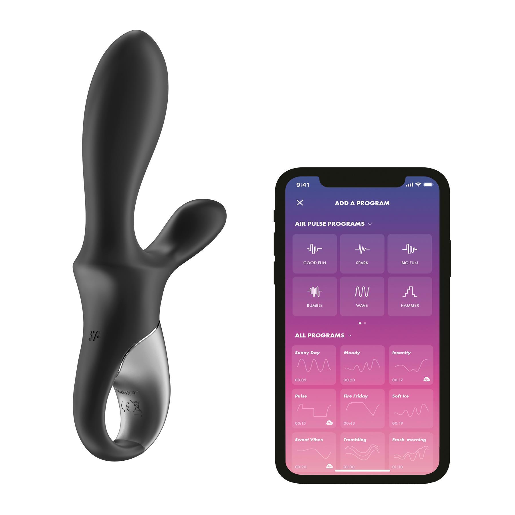 Satisfyer Heat Climax+ App Enabled Warming Rabbit Vibrator view 2