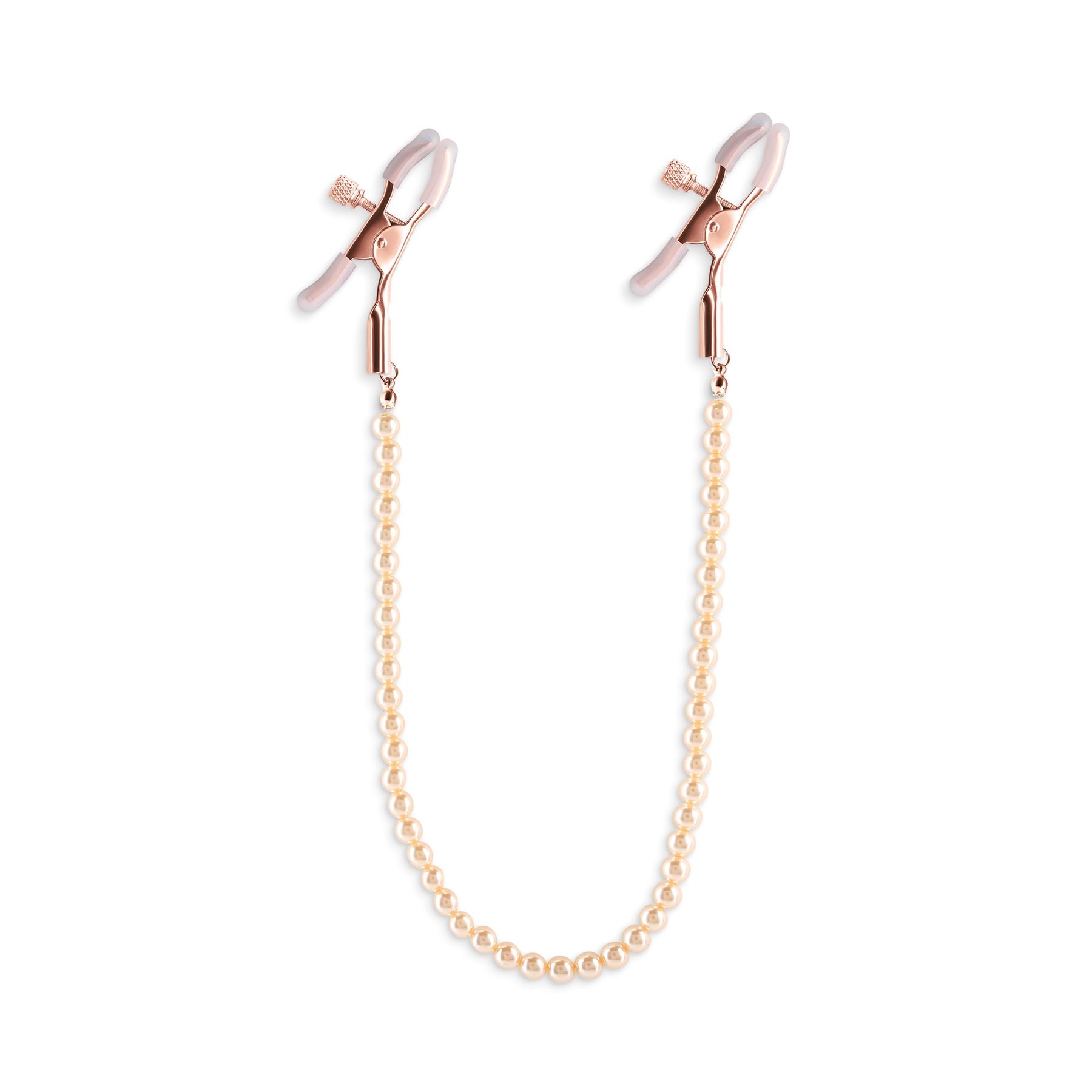BOUND PEARL NIPPLE CLAMPS