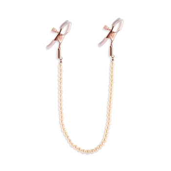 BOUND PEARL NIPPLE CLAMPS