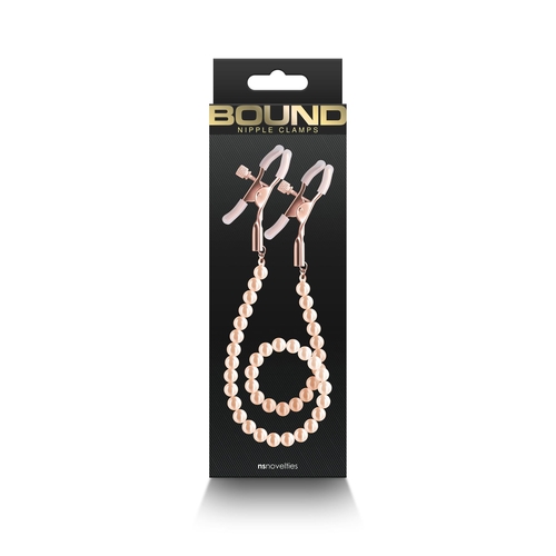 BOUND PEARL NIPPLE CLAMPS PACKAGE