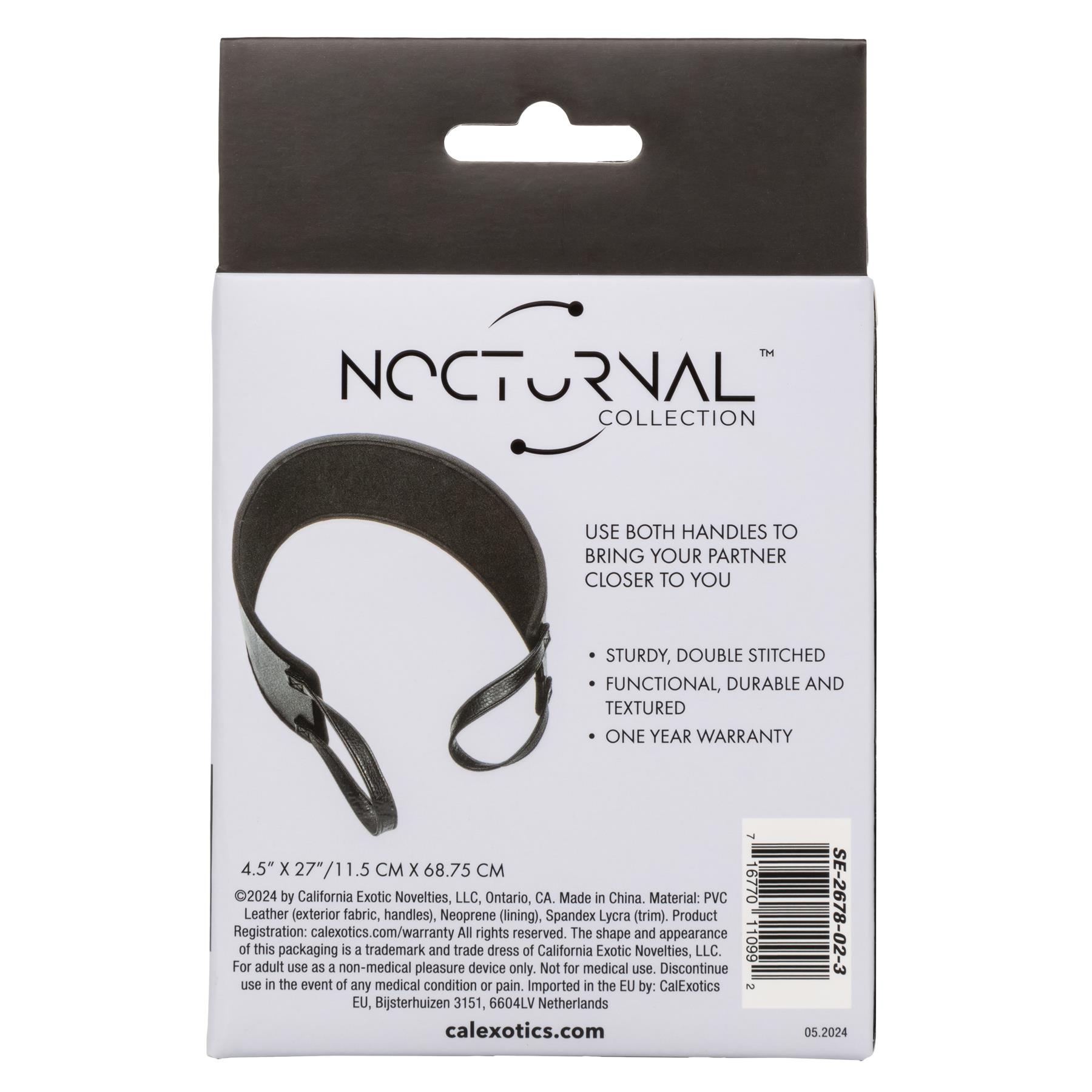 Nocturnal Doggy Style Strap back or package